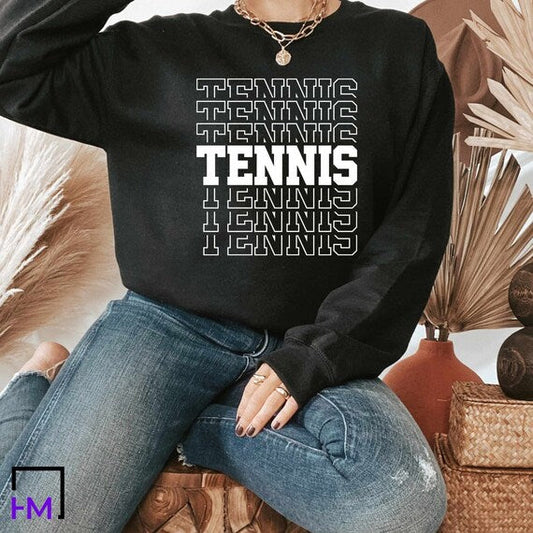 Tennis Lover Shirt, Graphic Tee for Tennis Lover