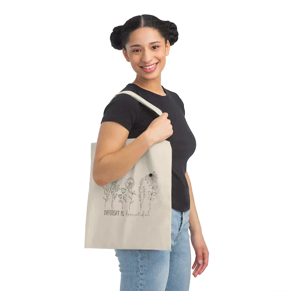 Canvas Tote Bags, Aesthetic Library Book Bags, Reusable Cute
