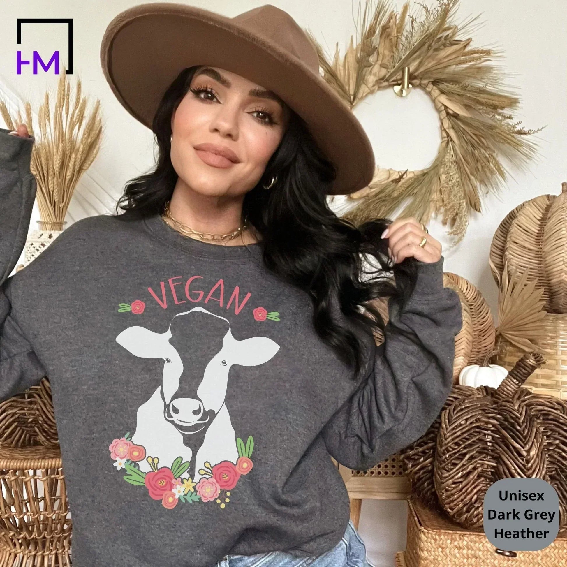 Vegan Shirt Women, Gift for Vegan Woman, Herbivore Shirt, Vegan Clothing, Vegetable Shirt, Vegetarian Gifts for Her, Shirt for Vegetarian