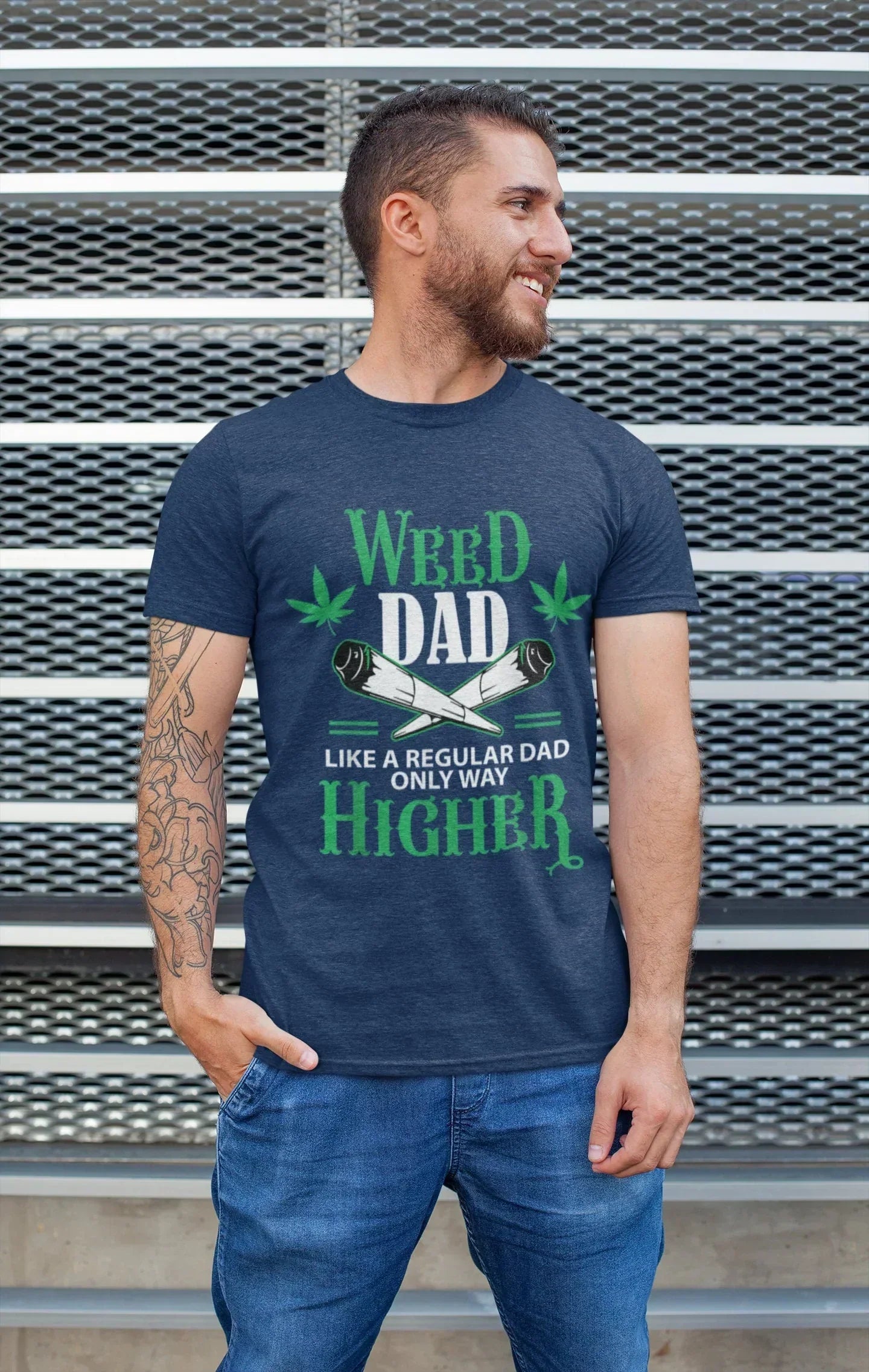 Weed Dad Stoner Shirt