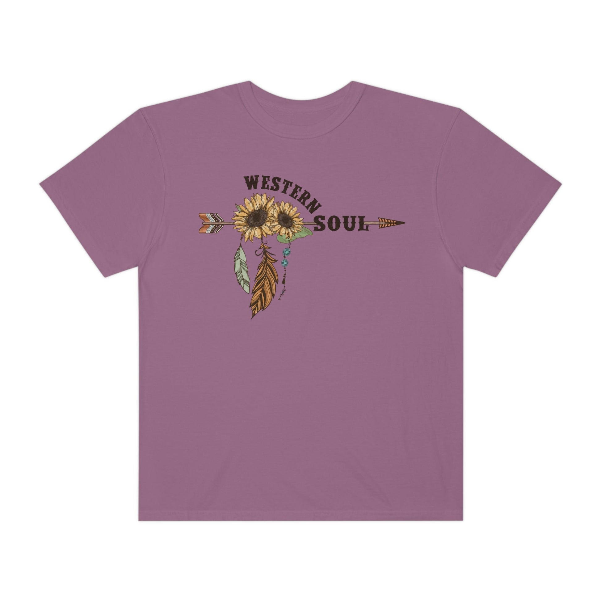 Western Soul Comfort Colors Western Graphic Shirt | Cowgirl T-Shirt