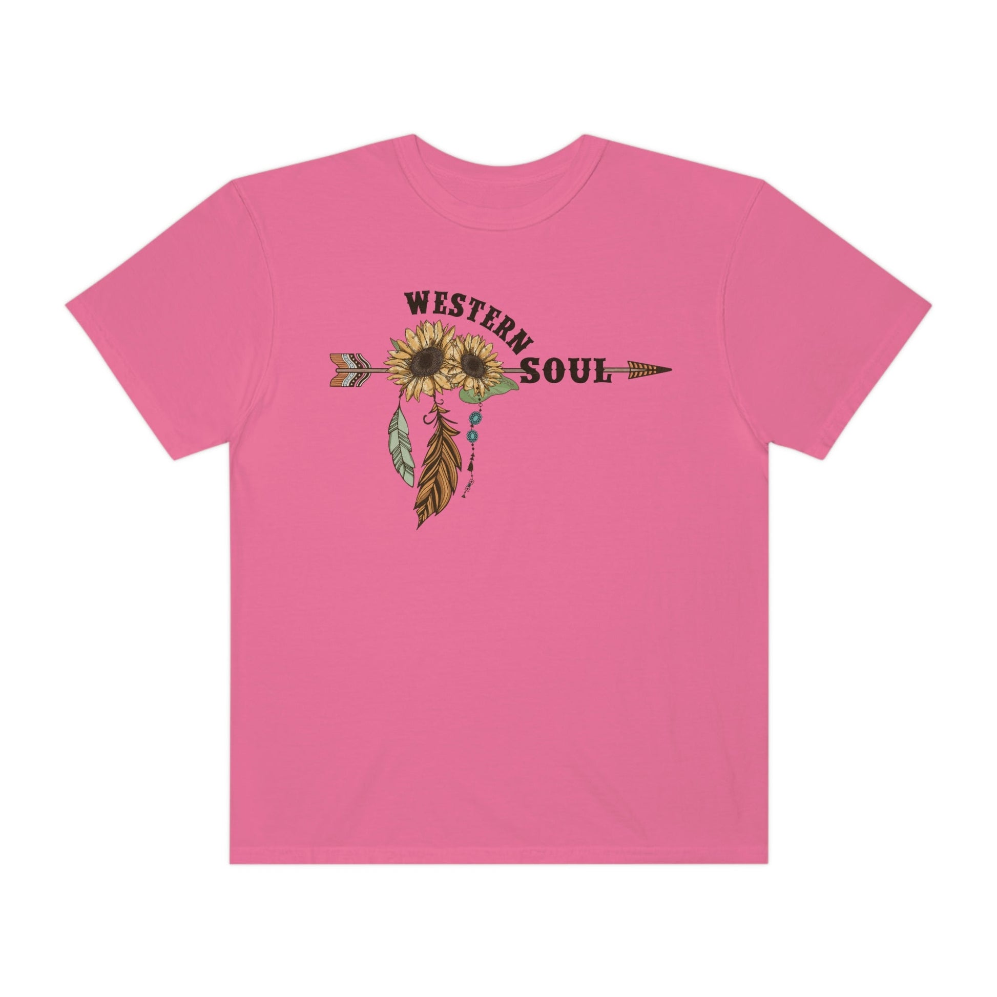 Western Soul Comfort Colors Western Graphic Shirt | Cowgirl T-Shirt