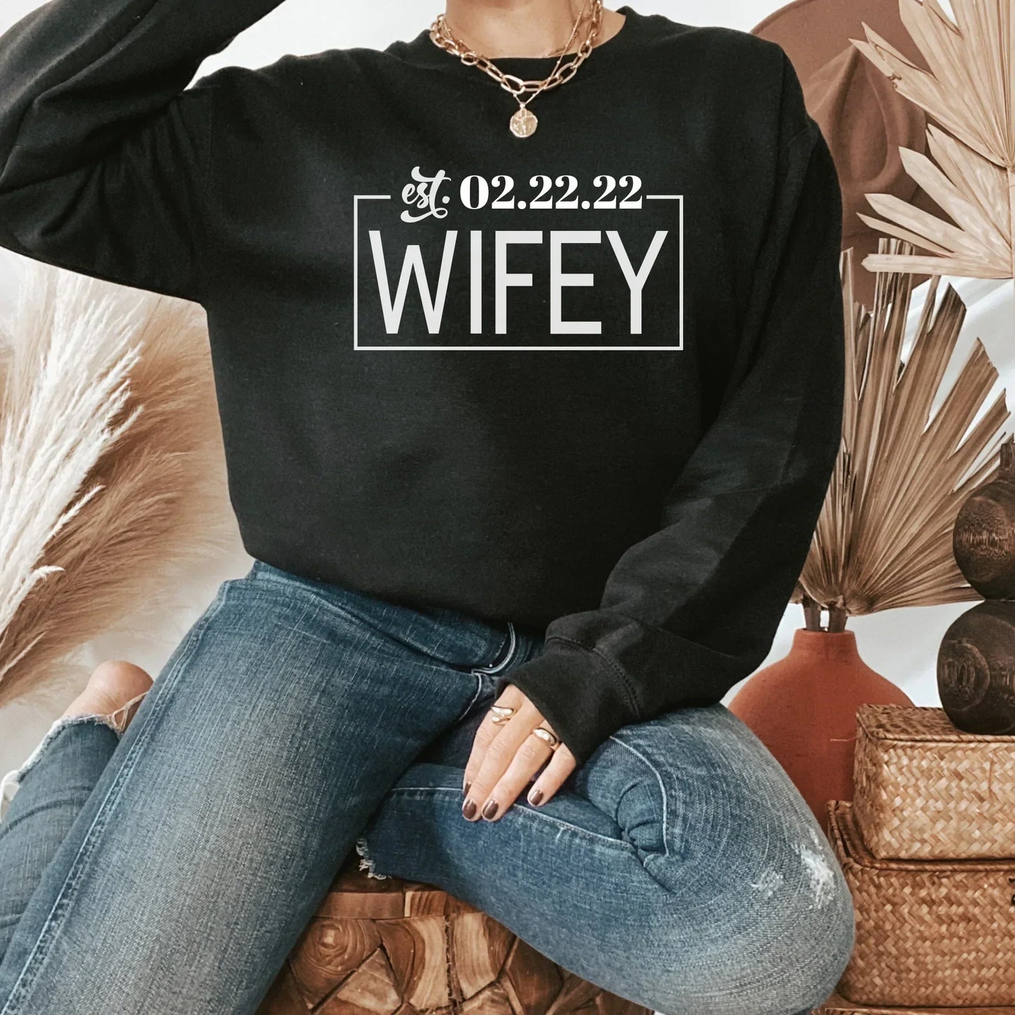 Wife Shirt Wife Sweatshirt Future Mrs Shirt Bride Shirt Hubby