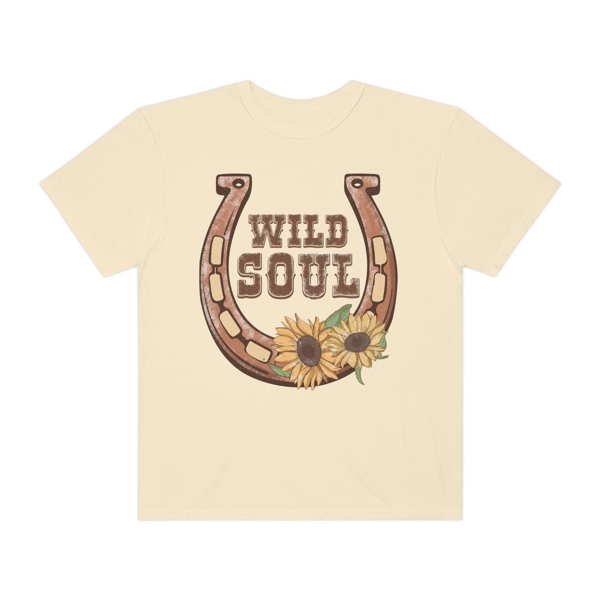 Wild Soul Comfort Colors Western Graphic Shirt | Cowgirl T-Shirt