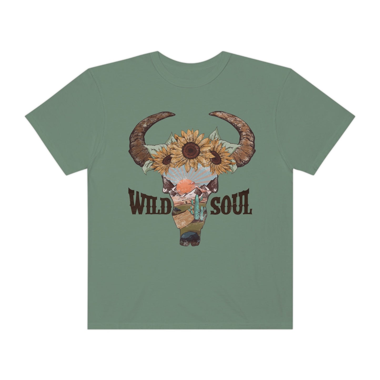 Wild Soul, Stylish Women's Western Graphic Tee | Cowgirl T-Shirt