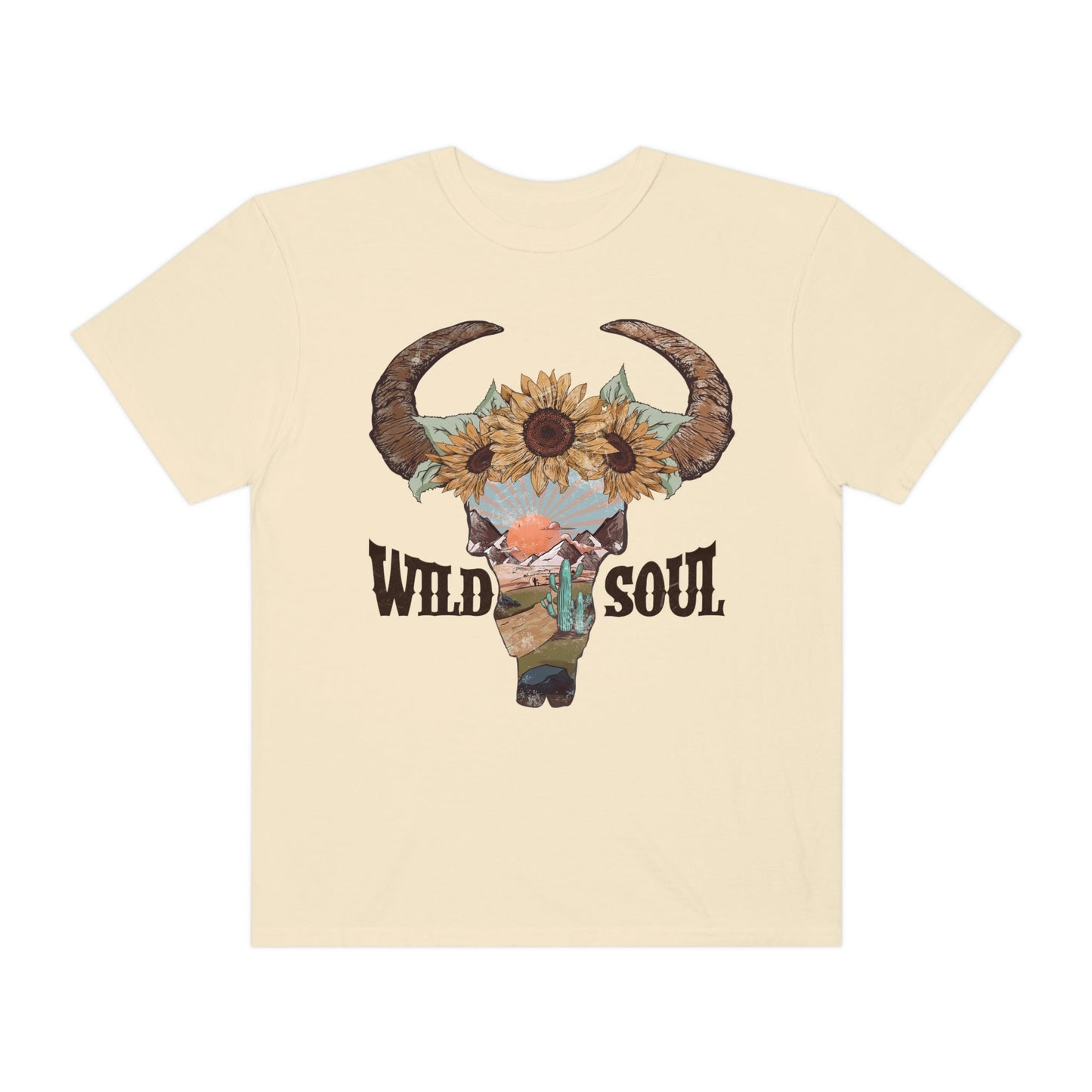 Wild Soul, Stylish Women's Western Graphic Tee | Cowgirl T-Shirt