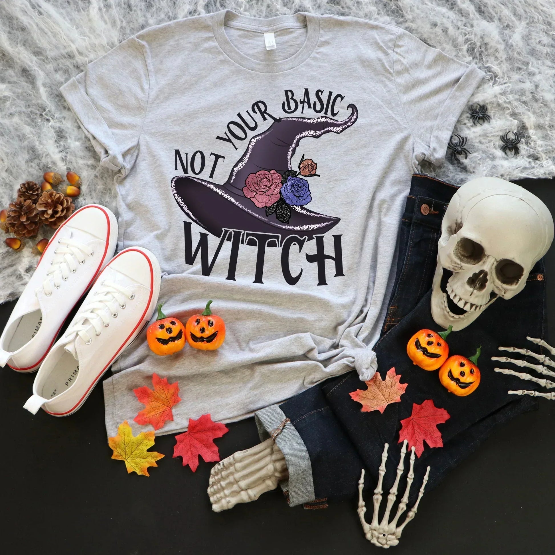 Witchy Vibes Shirt, Pastel Halloween Sweatshirt, Witch Hat Shirt, Magical Witch Shirt, Pastel Goth Style, Halloween Shirt,Witchy Woman Shirt