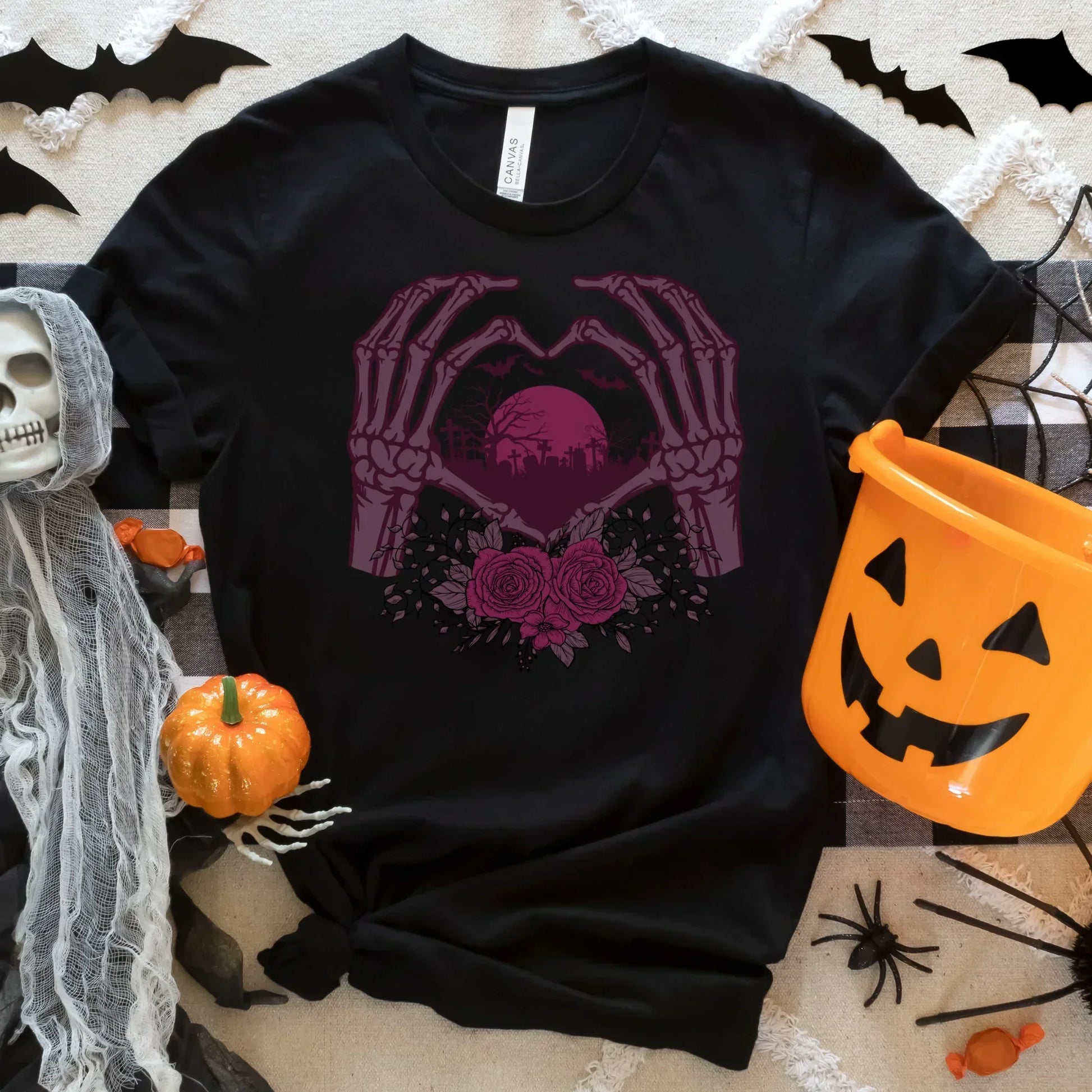 Witchy Woman Spooky Halloween Shirt With Witchy Vibes, Feeling Witchy Moon Shirt, Magical Witch Shirt, Goth Style Gothic Shirt For Halloween